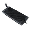 Black Aluminum Radiator Cooler Fit For Honda Shadow Ace 750 Vt750c 1997-2003 98 