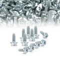 100 License Plate Screws For American Cars 14x 3 4 1620 Hex Phillips Flat 