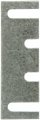 Rockwood Hs44 50 Pack Steel Hinge Shim 1-7 16 Width X 4-1 2 Height 0 065 Thick Galvanized Coat Finish Pack Of 