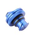 Shoppingsoon Aluminum Billet Exhaust Fluid Cap For Dodge Ram Cummins 2013-2017 With Blue Def Auto Parts
