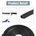 X Autohaux Car Door Edge Protective Sealing Strip Gap Range 3 64 To 1 4 U Shape Channel Rubber Automotive Weather Stripping 6