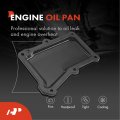 A-premium Lower Engine Oil Pan Sump With Drain Plug Compatible Mercedes-benz C300 2013-2014 C350 2012-2015 E350 2012-2016 E400