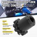 Newsmarts Motorcycle Aluminum Throttle Lock Cruise Control Clamp End Bar For Kawasaki Zr900 En650 Vulcan Zx130 Scooter Z900 Rs