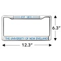 University Of New England Full Size Standard License Plate Metal Frame