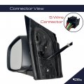 Spieg Driver Side Mirror Replacement For Chrysler Town Country Dodge Grand Caravan 2008-2010 Power Heated Paint To Match 5pin