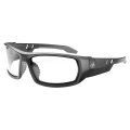 Ergodyne 50403 Skullerz Odin Safety Glasses- Matte Black Anti-fog Clear Lens 