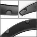 Auto Dynasty Pocket-riveted Style Set Of 4 Wheel Side Fender Flares Fits Rear Drive Models