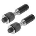 2 Pcs Front Inner Tie Rod Ends Kit Suspension Steering End For Isuzu Ascender 2003-2008 Chevrolet Trailblazer Ext 200 Drag Link 