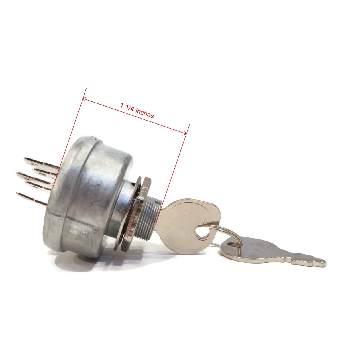 The Rop Shop Ignition Switch With Keys For John Deere 1646hv 1842gv 1842hv 1846 Lawnmower