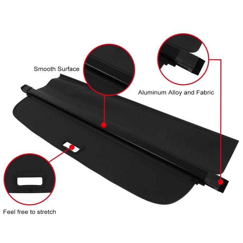 Retractable Cargo Cover For 20 2024 Subaru Outback 2 4l 2 5l Waterproof Anti Theft Luggage Privacy Shade With Carbon Fiber
