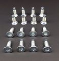 16 Each 1976-2006 Jeep Cj Yj Tj Wrangler Windshield Hinge Torx Bolts 