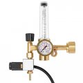 Vivosun Hydroponics Co2 Regulator Emitter System With Solenoid Valve Flowmeter For Grow Room Tent Garden House Aquarium 