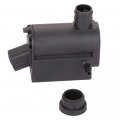 Windshield Washer Pumps Front Rear Fit For 2001-2006 Hyundai Elantra 2016-2017 2010-2013 Kiate 2010-2016 Forte Koup 2006-2016