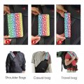 Dujiea Shamrocks On Rainbow Car Seat Belt Cover Shoulder Strap Pads For Adults And Children Soft Comfortable Seatbelt Protector