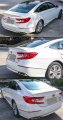 Cuztom Tuning Painted Platinum White Pearl Finish Jdm Akasaka Style Flush Fit Trunk Lid Spoiler Compatible With 2018-2021 Honda