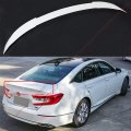 Cuztom Tuning Painted Platinum White Pearl Finish Jdm Akasaka Style Flush Fit Trunk Lid Spoiler Compatible With 2018-2021 Honda