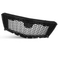Front Bumper Upper Grille For Cadillac Xt5 2017 2018 2019 2020 2021 Gloss Black Finish Replacement Grill 