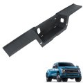 Rear Bumper Step Top Pad For F250 F350 F450 Super Duty 2017 2018 2019 2020 2021 2022 With Sensor Model Black Plastic 