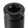 Uxcell 1 2 Drive By 22mm Deep Impact Socket Heat-treated Cr-v Steel 6-point Metric Sizes