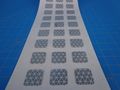 White Reflective High Intensity V92 75 In Squares Micro Prismatic Self Adhesive Safety Marking Tape 100 Count Sheet 