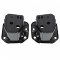 Kuafu Bumper Bracket Compatible With 2012-2015 Honda Civic Coupe Sedan Rear Left And Right Replacement For 71585tr0a00zz