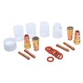 Eastwood Tig Welding Gas Lens Kit 21 Piece Master Set For Wp17 Wp18 And Wp26 Torches 