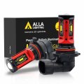Alla Lighting P22d Base Hb4 9006 Led Fog Light Bulbs Replacement Xtreme Super Bright For Automotive Cars Trucks 8000k Ice Blue 