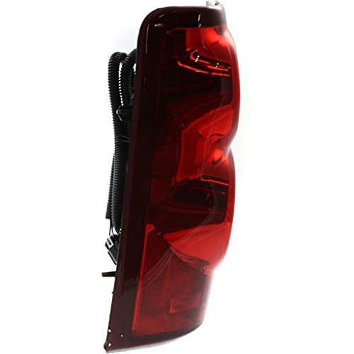 Tail Light Unit For Chevy Silverado 2500 2500hd 2003 Driver Side Replacement Gm2800161 And 19169002 Standard Style Rear Left