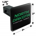 North Dakota Secondary Logo Tow Trailer Hitch Cover Plug Insert