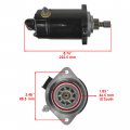Caltric Starter Compatible With Yamaha 115hp 115tjr 115tlr C115tlr 1991-1996 115txr 1991 1992 1993 1994 1995