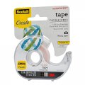 Scotch Create Double-sided Permanent Tape 1 Dispenser 2 In X 300 Clear Strong Double Sided For Crafts