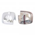Kadore For Toyota Hiace Commuter Van 2005-2017 Chrome Led Side Mirrors Housing Manual Hand Adjust 2-pc