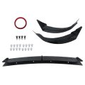Front Bumper Lip Carbon Style Spoiler Replacement For Model Y 2020 2021 2022 2023 2024 