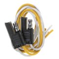 Electrical Connectors For Mercury Capri 1991 1992 1993 1994 Plastic Oval Bullet Connector With Metal Terminals Push On Male And 
