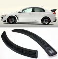 Cuztom Tuning Evo 10 X Style Black Mesh Polyurethane Front Fender Side Vent Cover Fits For Lancer