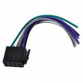 Universal Iso Wire Harness Adapter Connector Cable Fit For Car Stereo System 4pcs