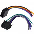 Universal Iso Wire Harness Adapter Connector Cable Fit For Car Stereo System 4pcs