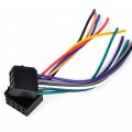 Universal Iso Wire Harness Adapter Connector Cable Fit For Car Stereo System 4pcs