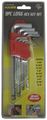 Stalwart 75-6109bp Hawk 9-piece Allen Wrench Hex Set Ball Head 