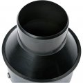 W1044 4 In To 2 5 Reducer Black Plastic Dust Collection Adapter For Shop Vacuum Hose