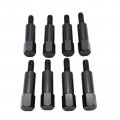 Gskmotor Black Valve Cover Bolt Studs Nuts 8pcs Fit Small Block Chevy Sbc 283 305 327 350 383 400 