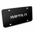 Ipick Image Made For Chevrolet Impala 3d Nameplate Black Stainless Steel License Plate