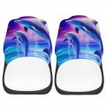 Dujiea Dolphins Moon Car Front Seat Covers 2 Pcs Universal Autos Only Vehicle Bucket Seat Protectors Fit For Most Suv Sedan And