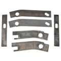 Rear Brake Shoe Plate Panel Shoes Compatible With 1997-up Trx 250 Recon