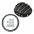 Gxywady 10 Bolts Differential Cover 8 5 And 6 Ring Gear Diff Cast Aluminum Black Replacement For Che-vy G M 1964-up