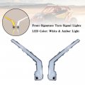 Front Signature Turn Signal Lights For Can Am Maverick X3 R 4x4 Xds Xrs Turbo Dps 2017-2023 Max R