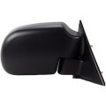 Passenger Side Door Mirror For Gmc Jimmy Sonoma 1999 2000 2001 2002 Black Plastic Housing Convex Rectangular Glass Foldaway 
