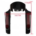 Gxywady Motorcycle Rear Fender Fascia With Light Kit Replacement For Touring 2014-2022