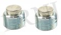 Front Rear Differential Drain Plug Set Magnetic For Land Rover Discovery 1 1994-1999 2 1999-2004 Part Tyb500120 X2 