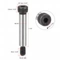 Uxcell Alloy Steel Hexagon Socket Head Shoulder Screws Bolts 1-1 2 Length 5 16 Dia 1 4-20 Thread 4pcs